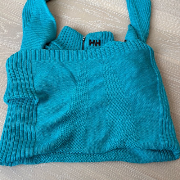 Helly Hansen Merino Wool Vintage Knitted 1/4 Zip Sweater Women’s Small - Picture 11 of 14
